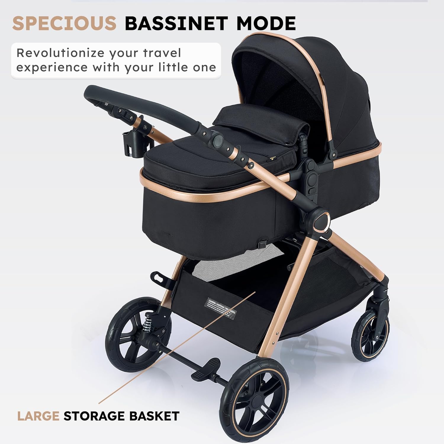 Tiny Sprouts Premium Baby Stroller System