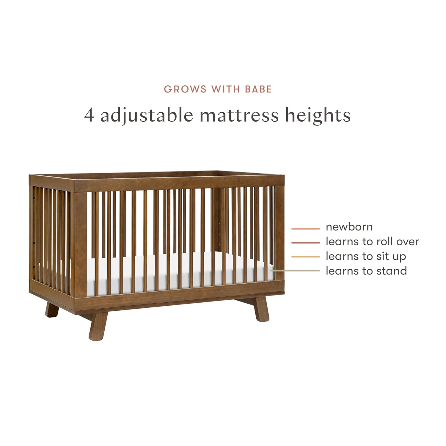 Tiny Sprouts Convertible Crib & Toddler Bed
