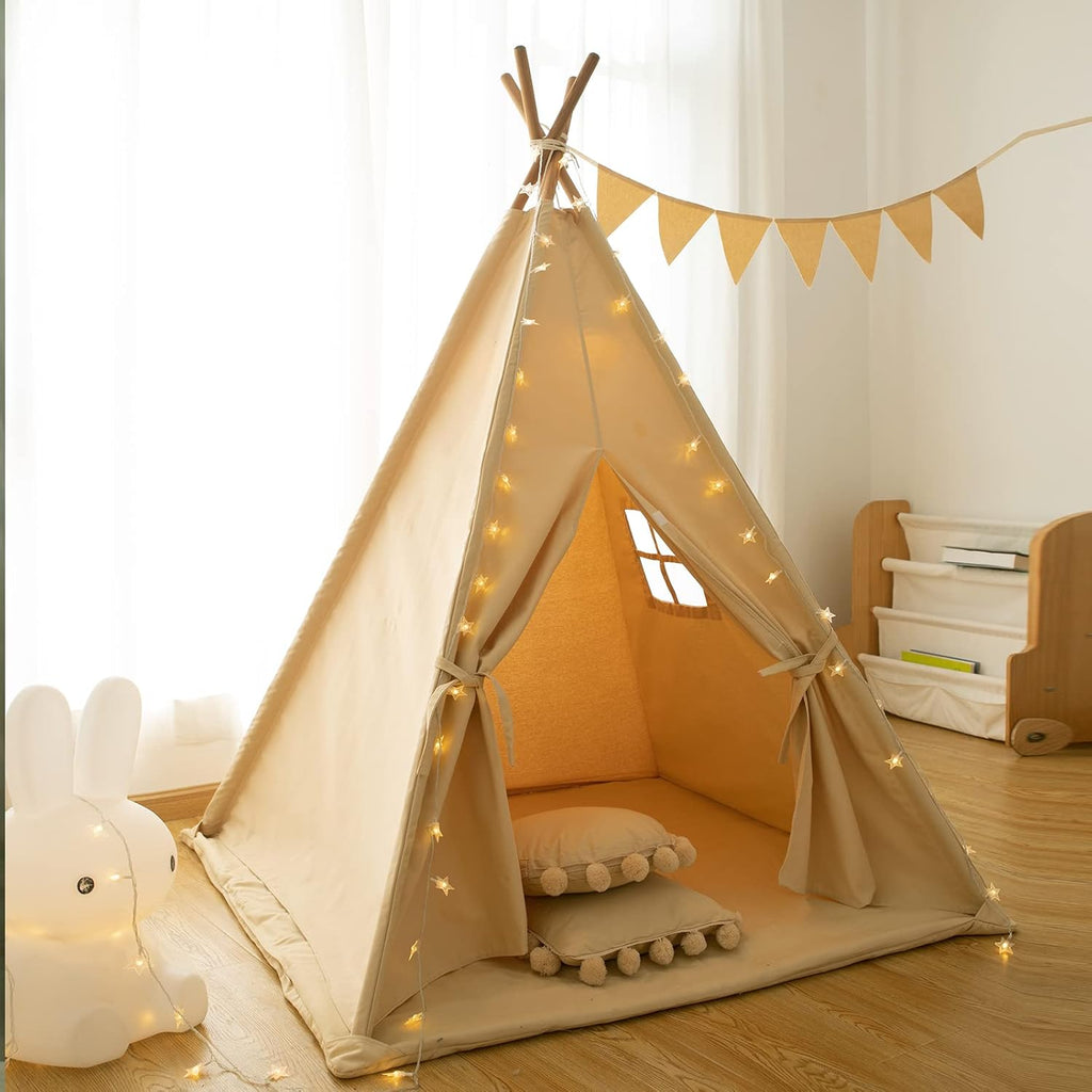 Tiny Sprouts Kids Teepee Play Tent