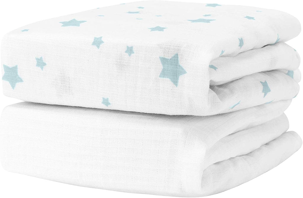 Tiny Sprouts Organic Cotton Crib Bedding Set