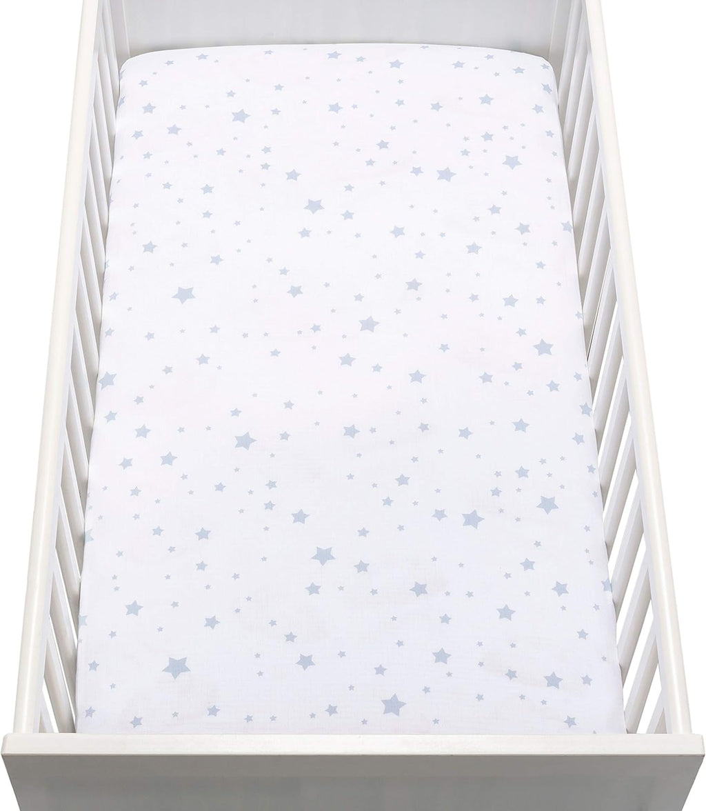 Tiny Sprouts Organic Cotton Crib Bedding Set
