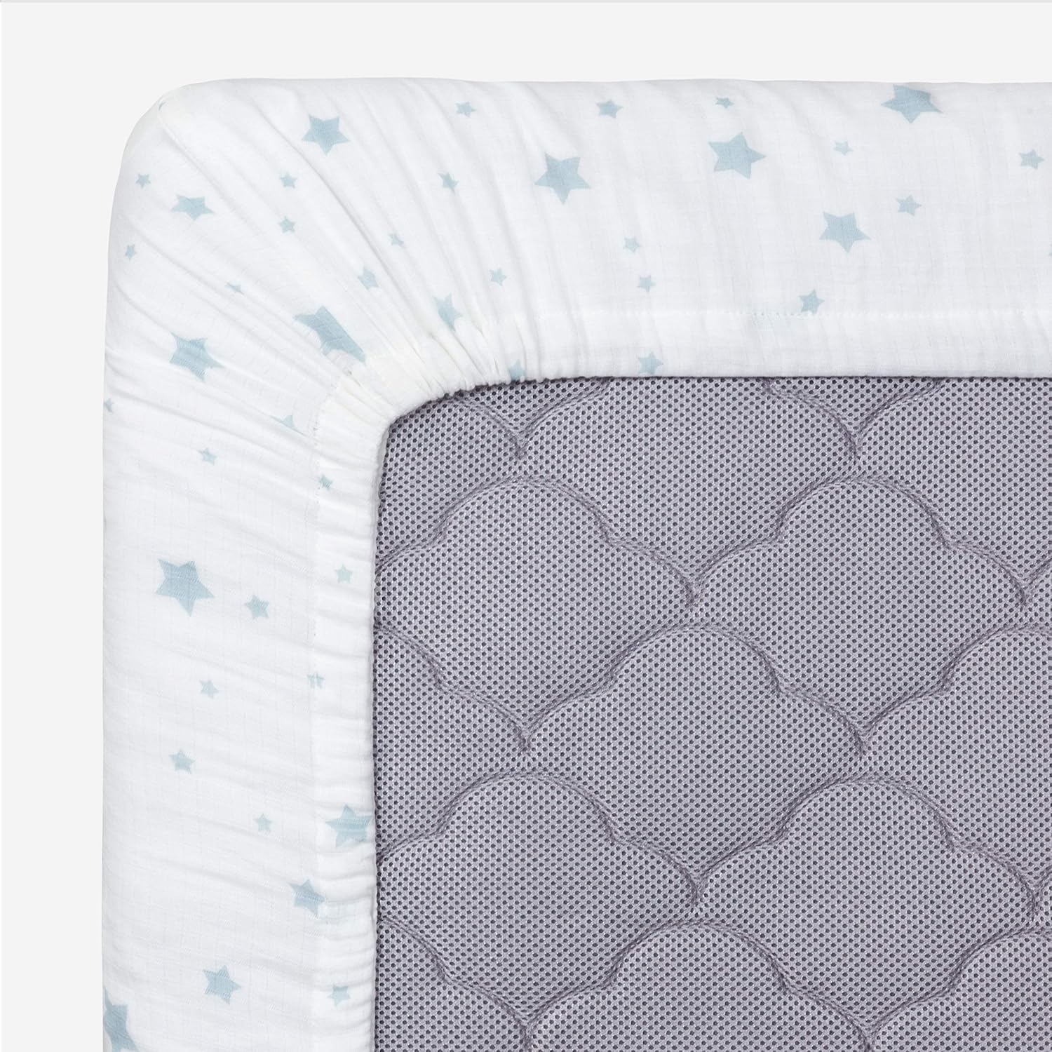 Tiny Sprouts Organic Cotton Crib Bedding Set