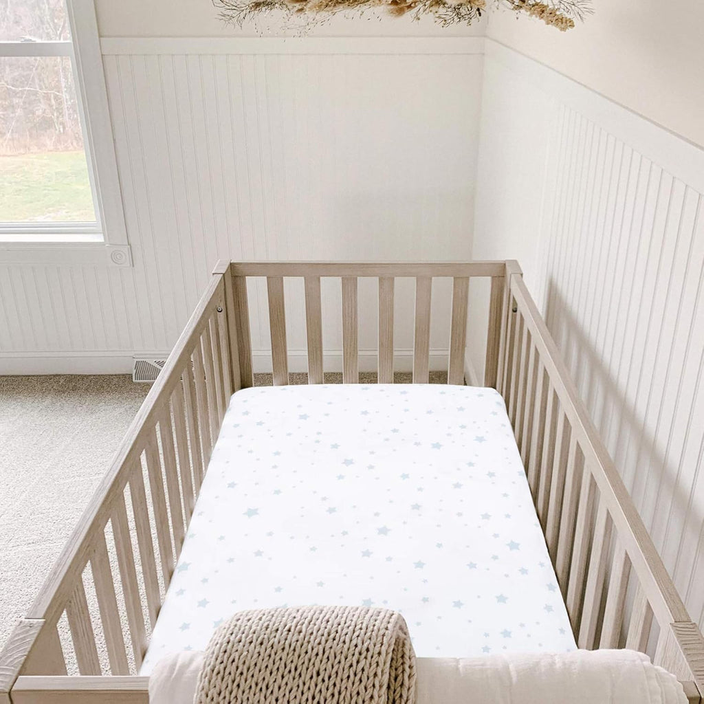 Tiny Sprouts Organic Cotton Crib Bedding Set