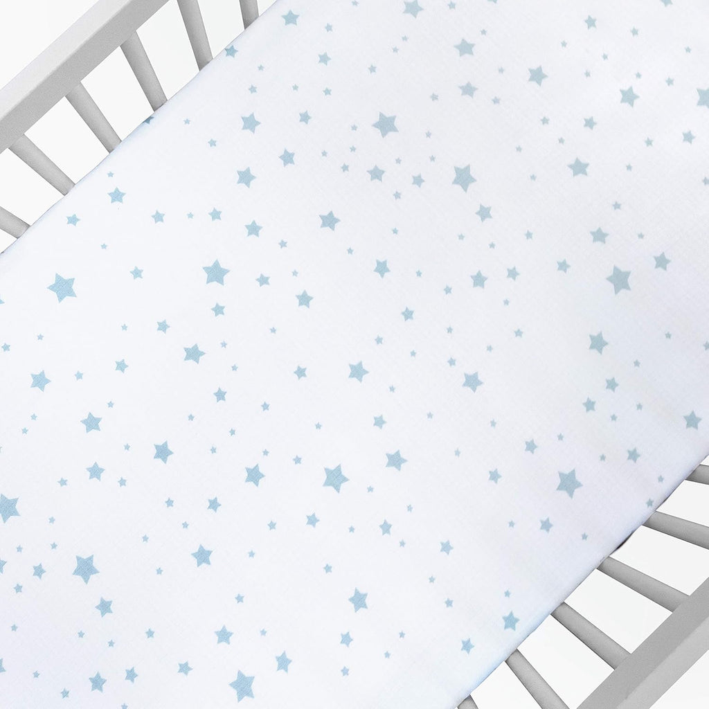 Tiny Sprouts Organic Cotton Crib Bedding Set