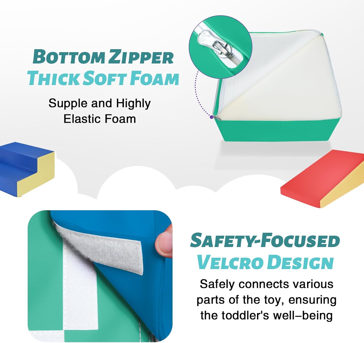 Tiny Sprouts SoftPlay Foam Climbing Set