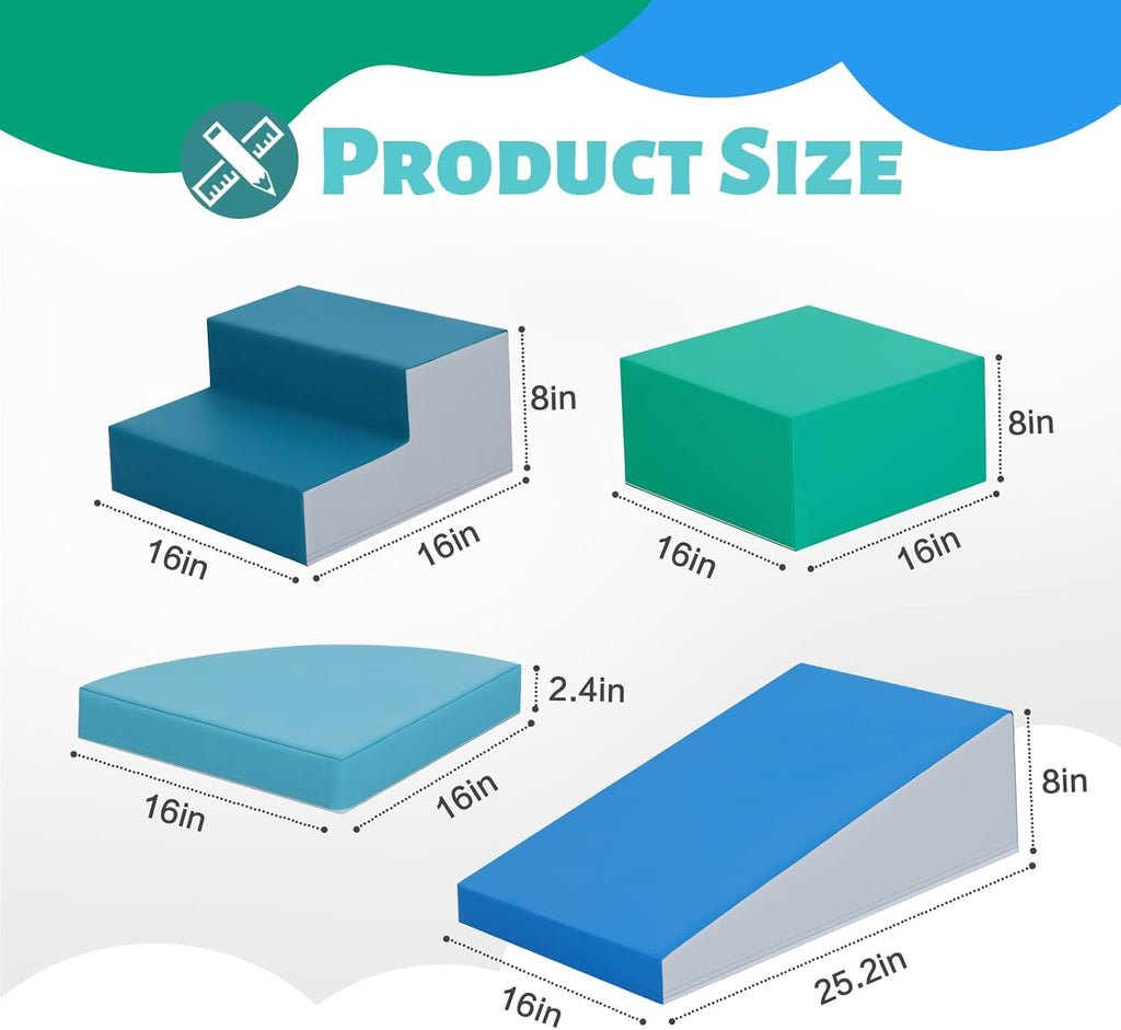 Tiny Sprouts SoftPlay Foam Climbing Set